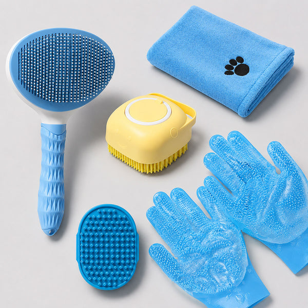 Dog Bath and Grooming Kit