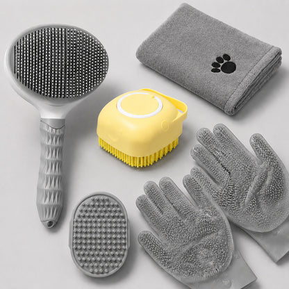 Dog Bath and Grooming Kit