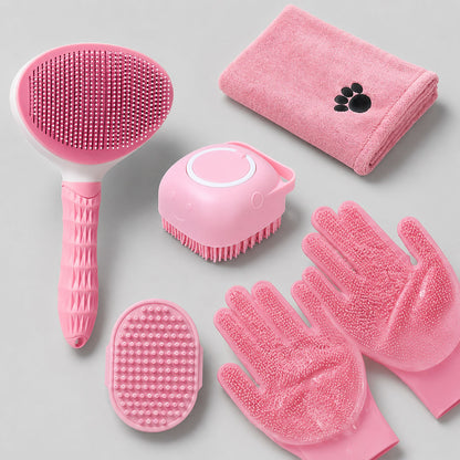 Dog Bath and Grooming Kit