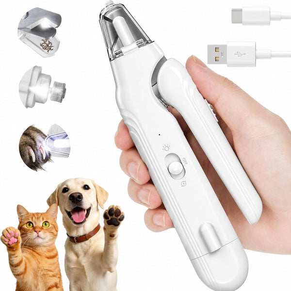 2-in-1 Pet Nail Clipper and Grinder