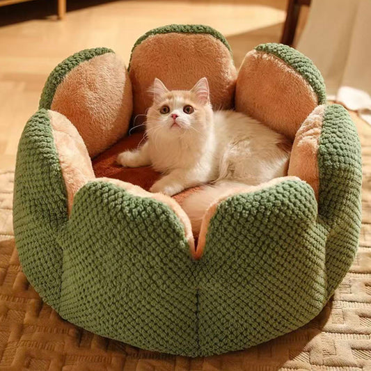 Cactus Petal Cozy Pet Bed