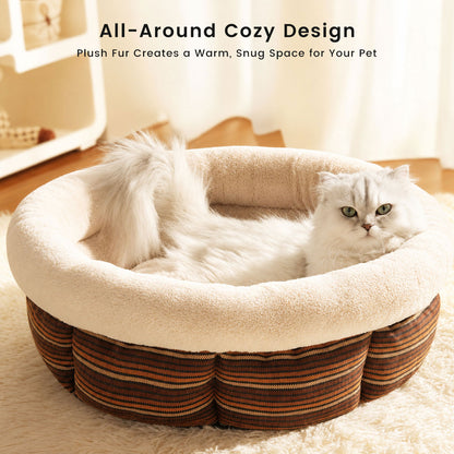 Cozy Round Pet Bed