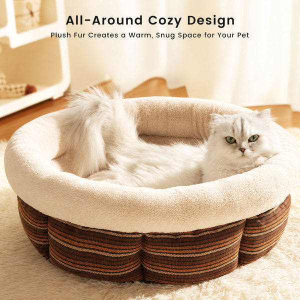 Cozy Round Pet Bed