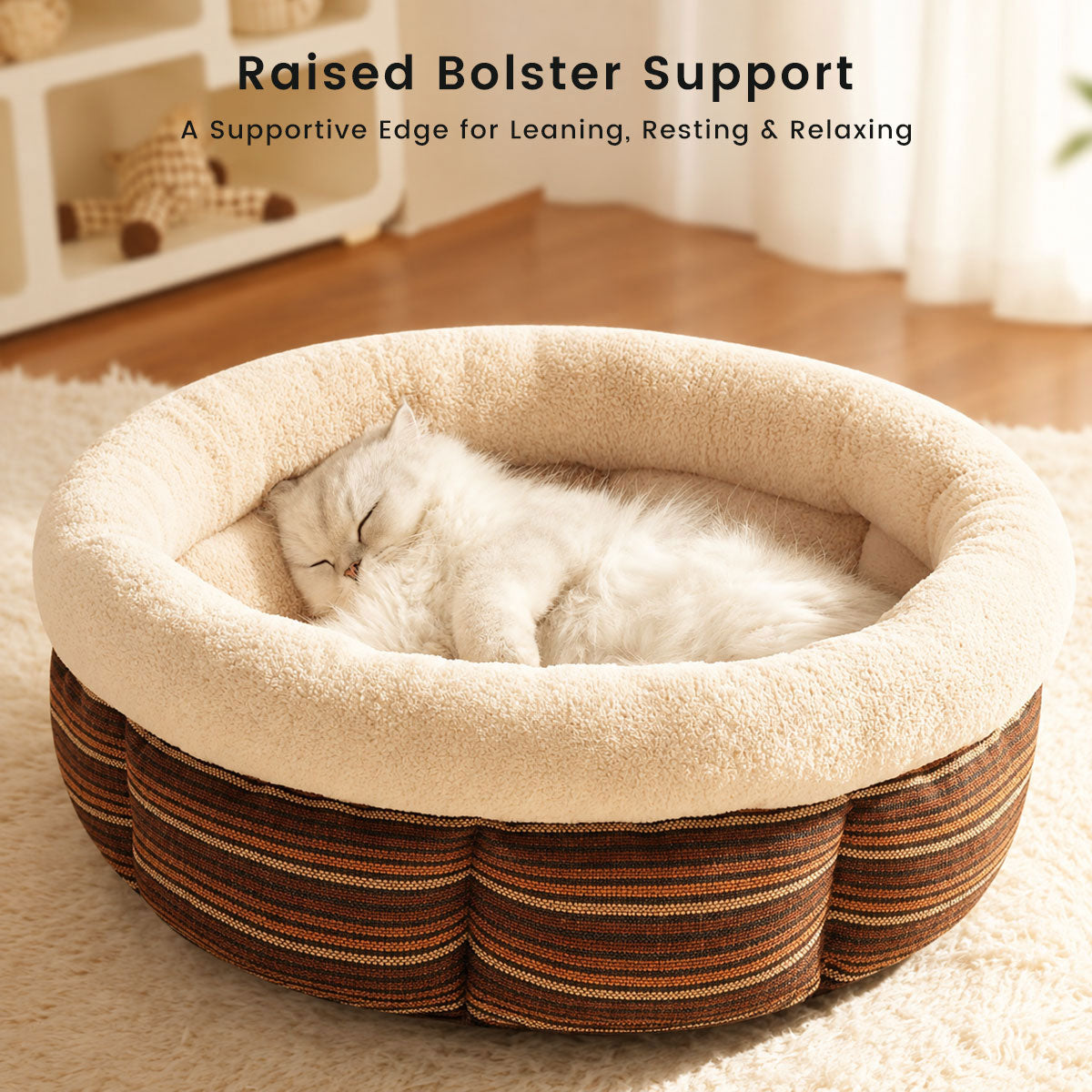 Cozy Round Pet Bed