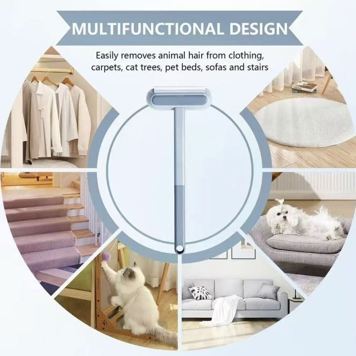 4-in-1 Pet Hair Remover