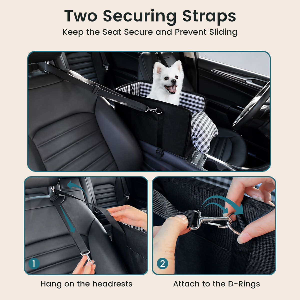 Console Dog Car Seat