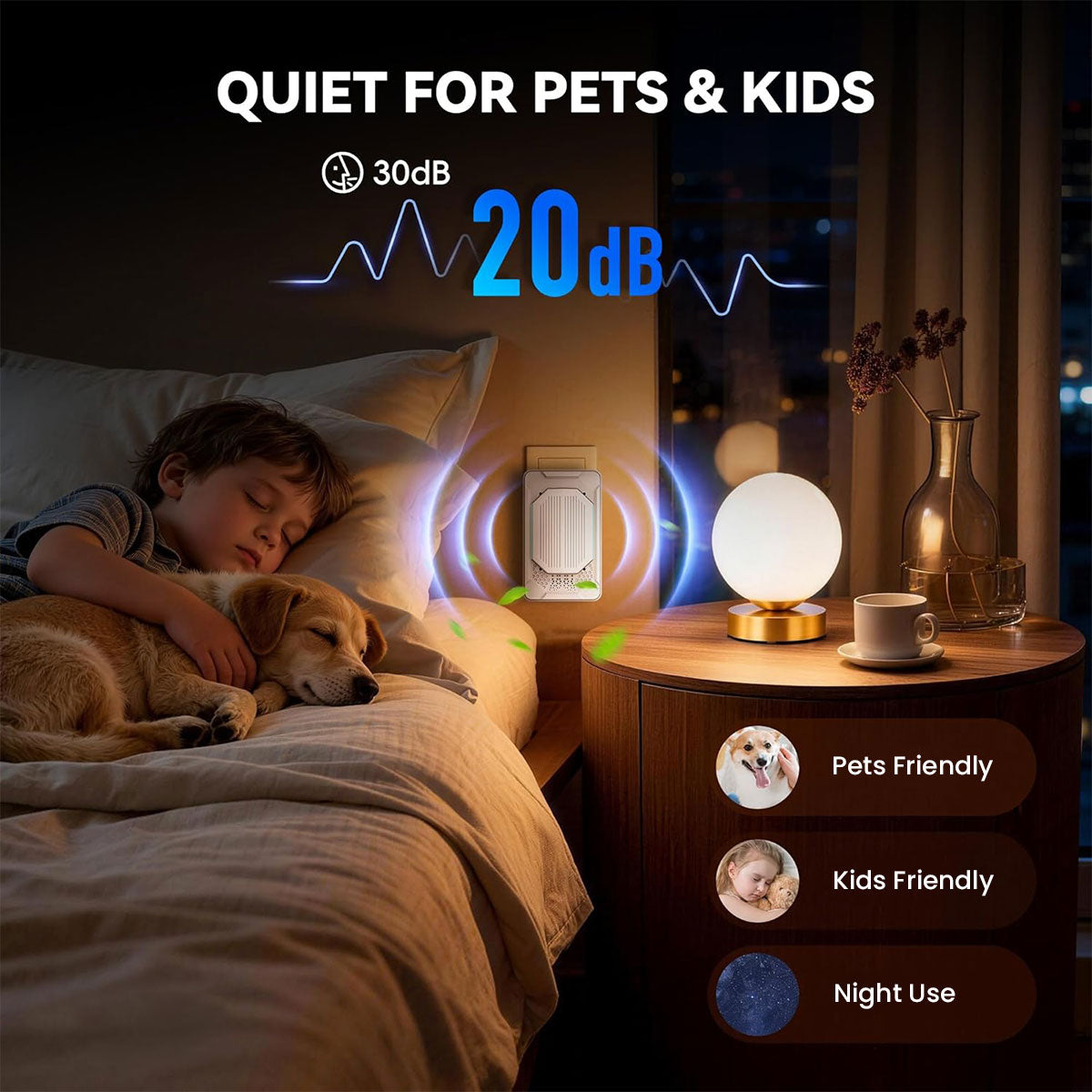 Pet Odor Eliminator Air Purifier (2 Pack)