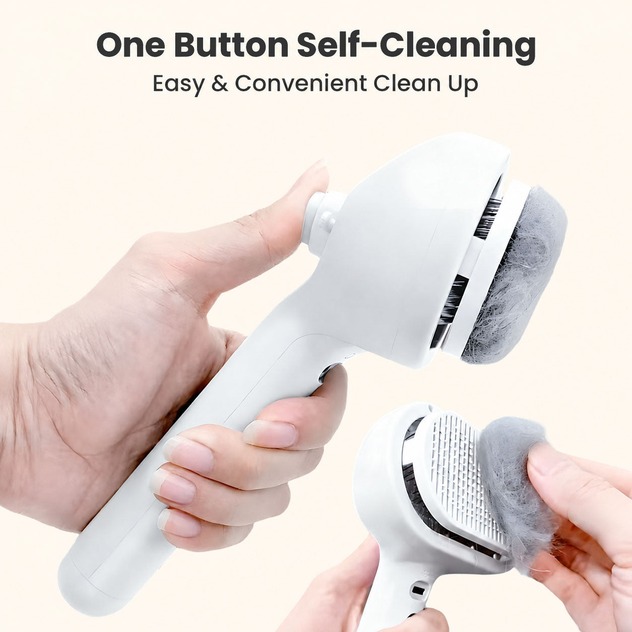 Pet Steam Grooming Brush