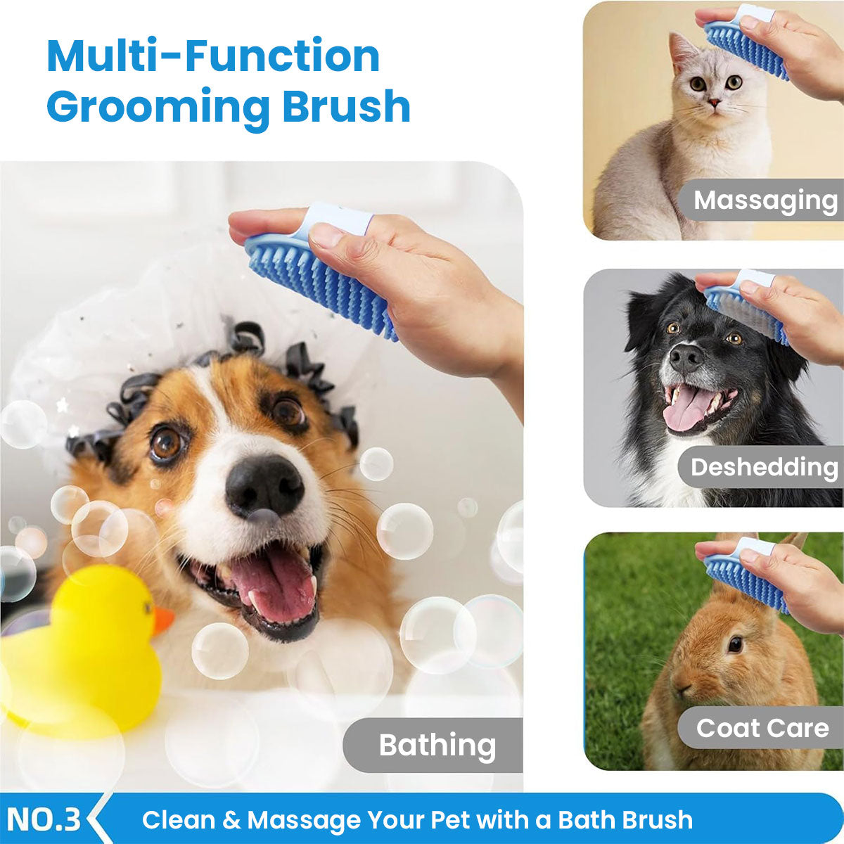 Dog Bath and Grooming Kit