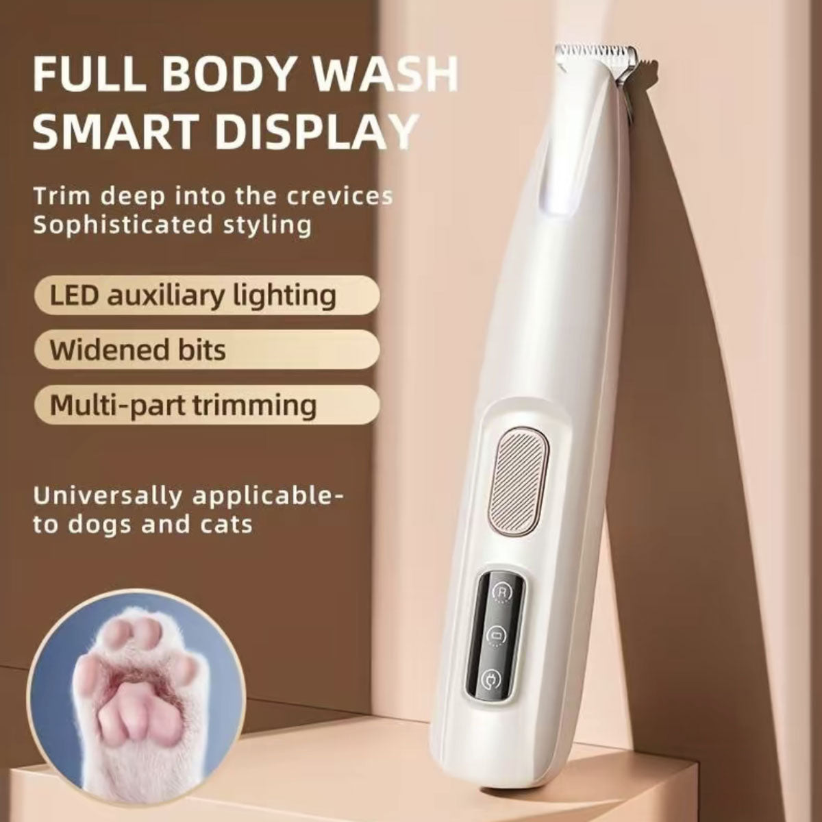 Pet Hair Trimmer Kit