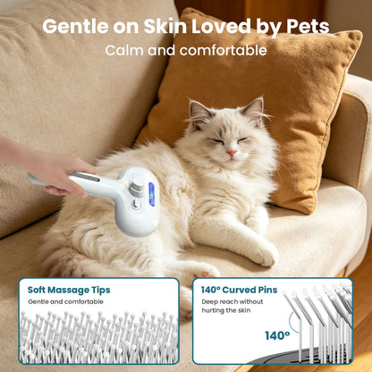 Pet Steam Grooming Brush