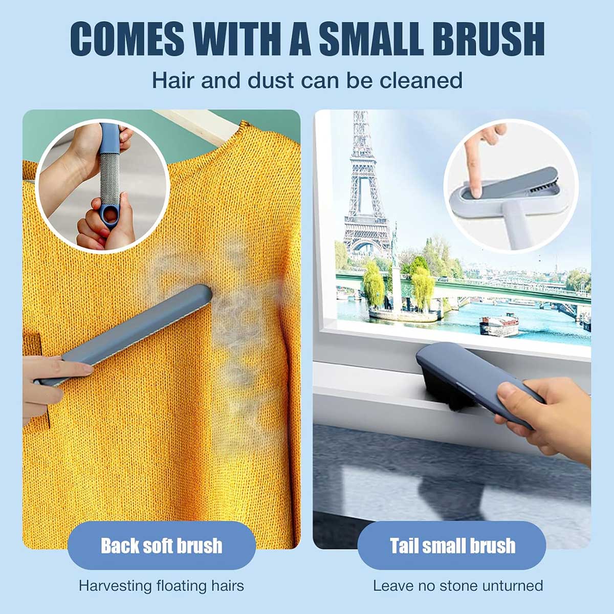 4-in-1 Pet Hair Remover Brush