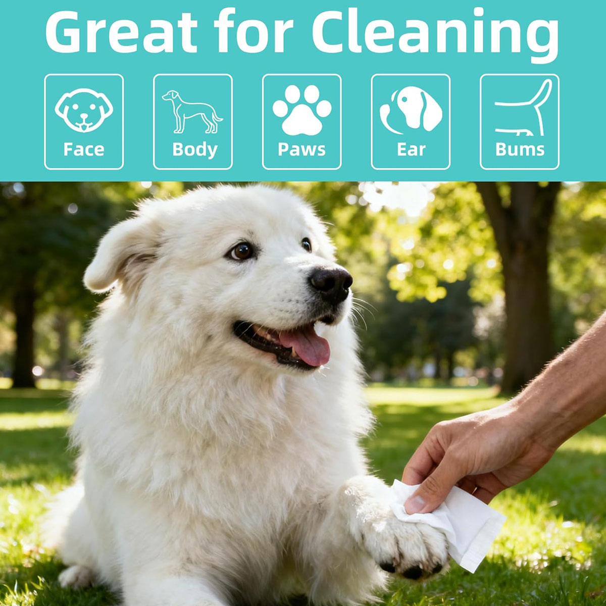 Pet Cleaning Wipes Set