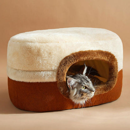 Caramel Cozy Pet Bed