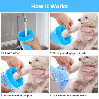 Dog Paw Cleaning Kit