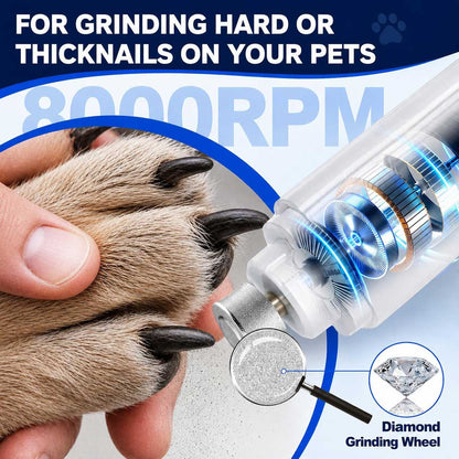 2-in-1 Pet Nail Clipper and Grinder