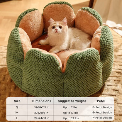 Cactus Petal Cozy Pet Bed